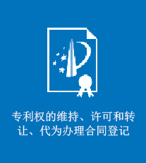 专利权的维持、许可和转让、代为办理合同登记